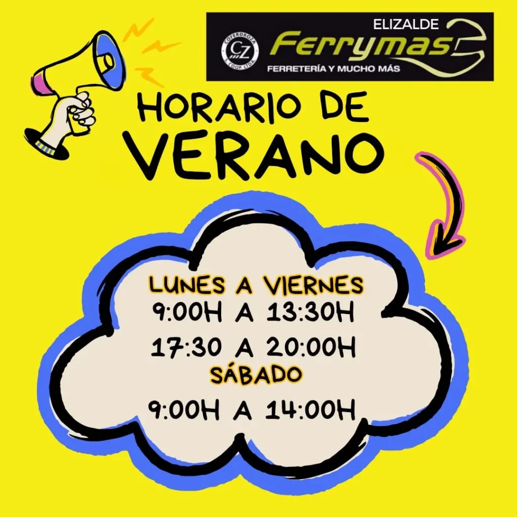 horario verano 2025