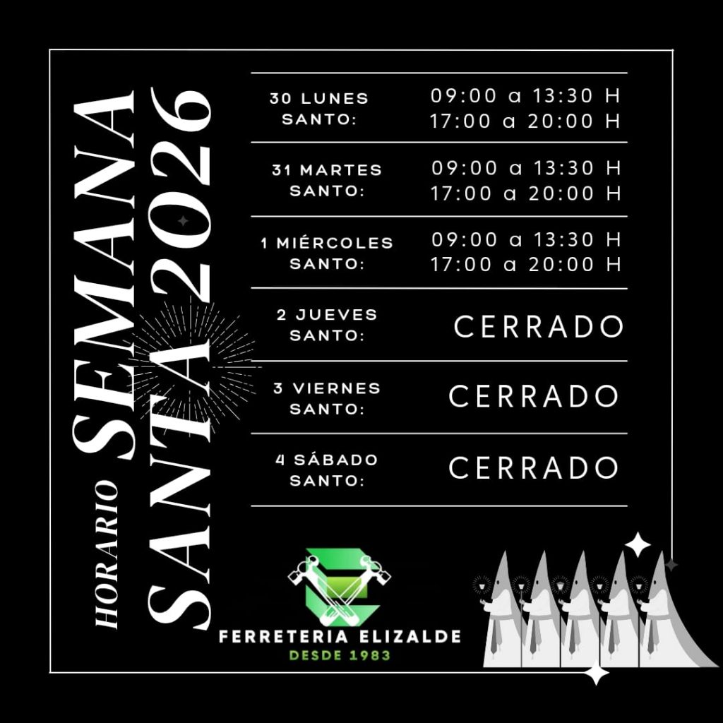 Horario de Semana Santa